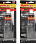 High Temp RTV Silicone Gasket Maker 85g Tube For Auto Use, 500F Heat Resistance, Sensor Safe, 2 Pack packaging front view