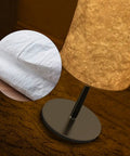 Smart Floor Lamp With App And Remote No Hub Needed Works With Alexa And Google Assistant, fabric shade close-up with base