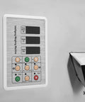 Control panel of Top Tier Automatic Powder Filling Machine With Precise 0.2g Accuracy And Fast 2 To 5 Second Dispensing Speed.