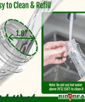 Upgraded 2026 Hummingbird Feeders For Outdoors 15oz Plastic Hanging Ant Proof Bird Feeder Easy To Clean And Maintain Red 2 Pack Gift
