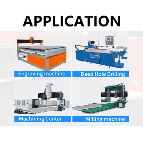 Applications for Wireless CNC Handwheel Controller Kit With 7 Axes MPG: engraving, deep hole drilling, machining, milling machines.