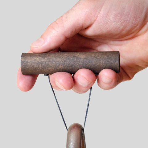 Triangle Percussion Instrument Handcrafted In USA By Nashville Small Biz, Premium Alloy Triangle For Rich, Warm Chime Tone, Supports American Jobs, Made In Tennessee Music Gear, hand-held beater