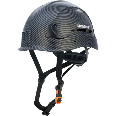 Lightweight Type 2 Class E Safety Helmet With EPS Foam Liner Adjustable Size For Electrical Work Construction And Rescue At Height OSHA Compliant Matte Black G2E