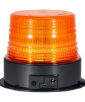 Magnetic Wireless Beacon Light With Rechargeable Battery, Emergency Strobe For Trucks And Vehicles, Amber Warning Light