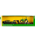 Boxed Ford F350 Pickup And John Deere Tractor Toy Set With Gooseneck Trailer, 1 To 32 Scale, Farm And Construction Playset