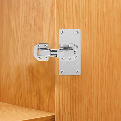 Hydraulic Soft Close 4 Inch Cabinet Hinges 90 Degree Concealed Inner Closet Door Hinges For Wardrobes Kitchen Cabinets