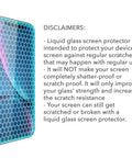 Liquid Glass Screen Protector For Up To Four Devices, Universal Shield For All Smartphones, Tablets, And Smartwatches, Invisible Bonding Coating Delivers Ultra Clear, Impact Resistant Protection on smartphone.