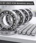 40 Pieces 1 Inch Chrome Steel Bearing Balls 25.4mm Precision High Hardness For Bearings, Drawer Slides, Auto Parts, And Industrial Machinery Maintenance And Upgrades. Chrome steel bearing balls with ball bearings.