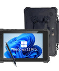 Built Like A Tank Ip68 Waterproof Rugged Tablet showcasing a roomy 10 1 inch display running Windows 11 Pro with Intel Core chipset.