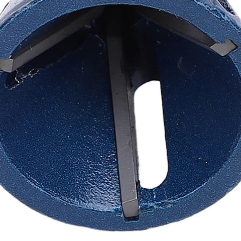Close-up of Heavy Duty Helical Chamfer Tool With 1/4 Inch Hex Shank and Solid Tungsten Steel Build for quick deburring