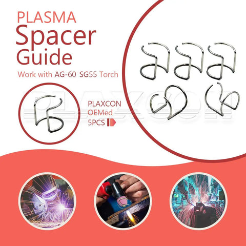 Pro Grade Spring Spacer Guide For Plasma Cutters AG60 SG55 And Cut50 Series Fits Cut50 Cut50D Cut50DP Cut60 LGK60 WSD60 Torch