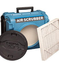 700 CFM HEPA Air Scrubber For Large Rooms With Optional Activated Carbon Filter, Industrial Grade Portable Air Filtration System