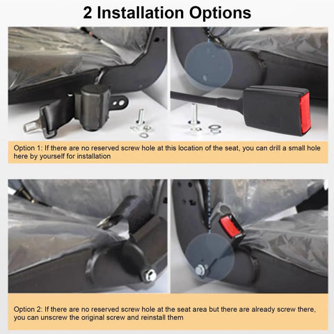 Heavy Duty Universal Forklift Seat Belt With Hella Tough Retractable Webbing And Rock Solid Buckle Engineered For Construction Yard Operations And Top Shelf Operator Safety