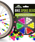 Colorful 36 Piece Clip On Bike Spoke Beads For Kids Wheel Decorations Multicolor Spokey Dokeys Easy Attach Durable Plastic Decor