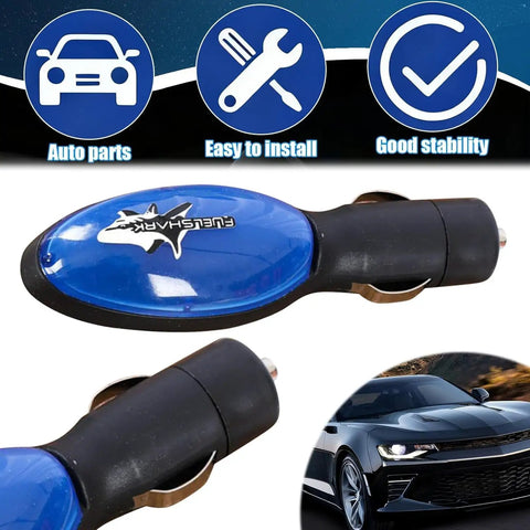 Gas Saver Fuel Device Plug In Portable Spill Saver For Cars And Trucks Boost Fuel Efficiency Cut Waste Optimizes Gasoline Diesel Lubricants Water Easy Fill 2 Pack