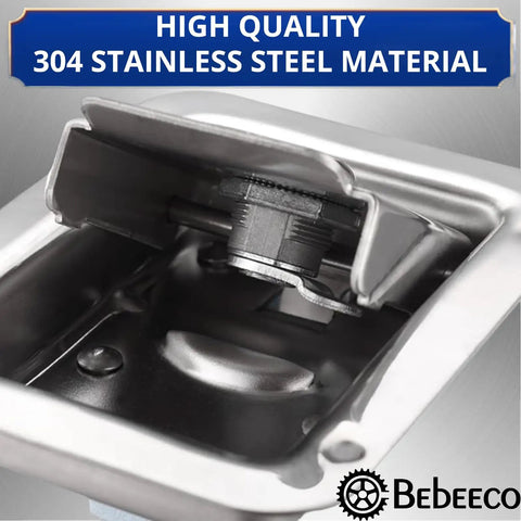 Heavy Duty Stainless Steel Truck Tool Box Lock With Spare Keys For Pickup Toolbox Handle Latch Rust Proof Hella Durable Security Hardware Smart Fit Built Damn Tough For Over The Road Work And Weekend Hauling Projects