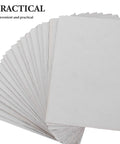 20pcs White Corrugated Cardboard Sheets 8x6 Inches 1.5mm Thick Shockproof Packing Inserts for Mailing