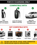 Straight Shot Setup Hella Durable Nema 10 To 50 P To 14 To 50 R Ev Charger Adapter Cable Converter For Tesla Mobile Connector And Compatible Electric Cars Zero Drama Guaranteed compatibility chart for EV charging.