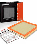 Engine Air Filter For Ford F150 2009 Through 2023 Expedition 2007 Through 2023 F250 Through 550 Super Duty 2008 Through 2016 And Navigator 2007 Through 2023 Replacement For Peak Airflow And Keeps Your Ride Breathing Easy product with box and instructions