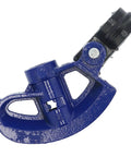 Heavy Duty KW7026 Fan Shaped Pipe Bender Thichen Manual Tube Bending Tool close-up detail, nodular cast iron design for 1 1/4 inch bends.