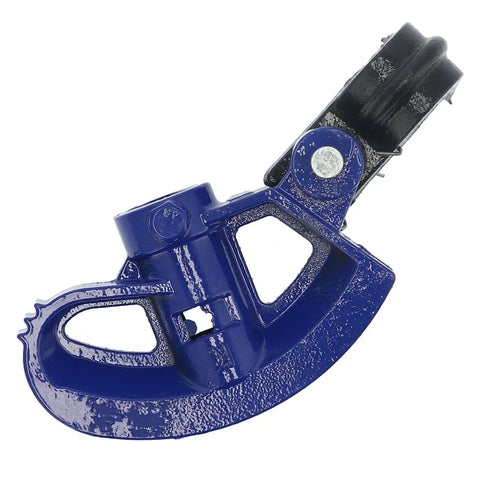 Heavy Duty KW7026 Fan Shaped Pipe Bender Thichen Manual Tube Bending Tool close-up detail, nodular cast iron design for 1 1/4 inch bends.