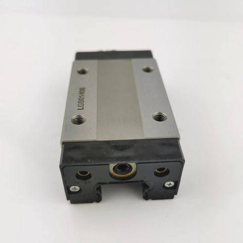 SHS20 Series Linear Carriage Block For CNC Machines And Motion Systems, Handles SHS20V SHS20VUU SS And SHS20V1UU SS, High-Precision Guide Slider For Ultra Smooth, Rock Solid Linear Motion And Easy Maintenance. Metal linear carriage block, SHS20 size, for CNC motion systems.