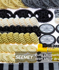 Massive 844Pcs Pin Gears Axles Set For RC Cars And Tanks, Compatible With Mainstream Brands, close-up of gears and wheels