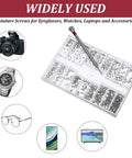 500Pcs Eyeglass Repair Kit With Tiny Micro Screws And Phillips Screwdriver organized in compartments for glasses and electronics