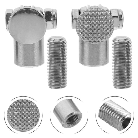 Two Piece Auto Sheet Metal Dent Repair Tool Set With Iron Changeover Heads Ultra Portable Mini Dent Removal Kit For Cars To Fix Dents And Dings On The Go Beefy Slider Head For Even Pressure, steel threaded heads