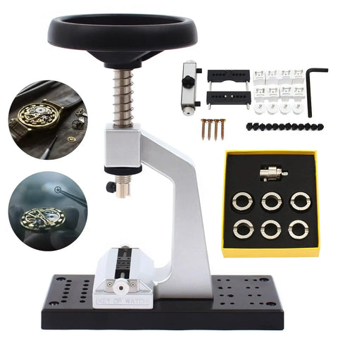 Adjustable Watch Case Back Opener Bench Tool For Opening And Closing Screw Down Snap Off Covers Precision Remover Kit