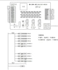 Diagram of Compact 4.2 Inch All In One PLC HMI With 12 Inputs, 8 Relays, Built In Analog 2AD/2DA, 5 Keys, and connections.