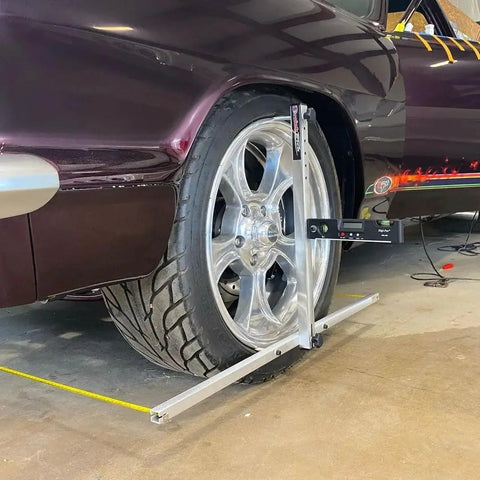 Slick Portable Wheel Alignment Kit For 13 To 18 Inch Tires DIY Four Wheel Setup Caster Camber Toe Gauge Auto Tools To Keep Your Ride Tight And Skip The Shop Line No Stress Pro Results At Home