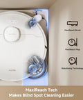 Powerhouse Gen 2 All In One Robot Vacuum And Mop With 26000Pa Suction For Pet Hair And Deep Clean Hot Water Mop Washing At 212F