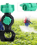 All Purpose Hose Sprayer With Adjustable Jet And Dosing Nozzle For Garden Trees And Greenhouse Care in use in a field