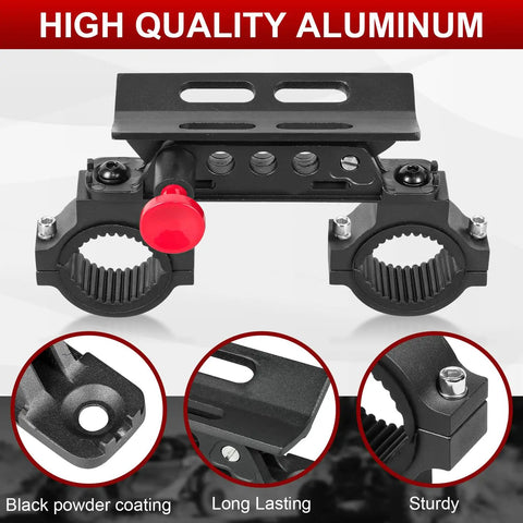 Built Different Quick Swap Roll Bar Fire Extinguisher Mount Bracket Kit For Utv Atv Jeep Wrangler Ford Bronco Polaris RZR Pioneer Can Am Maverick With One To Two Inch Tube Cage
