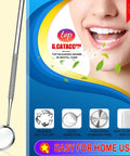 Durable Stainless Steel Dental Mirror For At Home Teeth Cleaning And Mouth Inspection With Storage Box Curved Head Reaches Hidden Spots