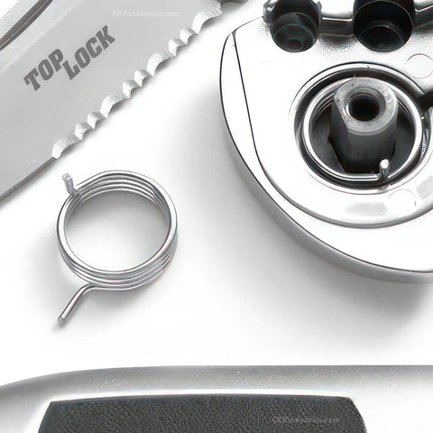 Five Pack Automatic Knife Coil Springs 0.4375 Inch Diameter High Torque For Folding Knife Repair And Replacement USA Sizes