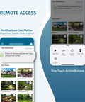 Hydrawise Pro HC 12 Zone WiFi Smart Sprinkler Controller remote access app interface with zone management and notifications.