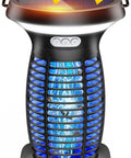 Solar Powered 3 In 1 Bug Zapper All In One Outdoor Mosquito Killer Cordless Electric Zapper With Night Light Waterproof