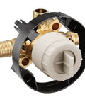 U130CIS Three Port Shower RoughIn Brass Mixing Valve With CC And IPC Connections And Stops No Fuss Install Pressure Balancing