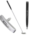 Classic Golf Putter With Two Way Or Blade Options, 35 Inch Length, Premium Grip For A Smooth True Roll, Vintage Cast Iron Design