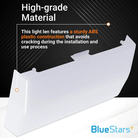 Replacement Bathroom Vent Fan Light Lens Cover Fits Broan NuTone Models 763RLN 769RF 770F VF705RCN VF707RCN 89108000 ABS