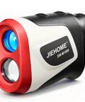 Golf Rangefinder With Slope, Flag-Lock, Vibration And Continuous Scan, 800 To 1100 Yard Laser Range Finder, Rechargeable, Dark Red