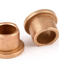 Door Hinge Set Of 2 90004 OEM Replacement Part For Blodgett Ovens visible as bronze bearings on white background