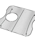 Stainless Steel Bottom Grid For Sinks 14.25 Inch Square, Corrosion Resistant Build, Durable Bottom Protector With Designed Feet