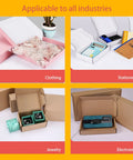 Grey Cardboard Shipping Boxes Pack Of 20 Lightweight Corrugated Mailer Boxes for Clothing, Stationery, Jewelry, Electronics Packaging