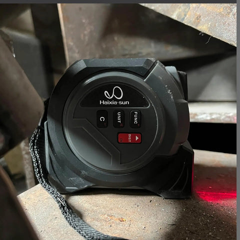 Zero Hassle Three In One Laser Tape Measure With Built In Level And Snappy Digital Display For Fast Reads Up To 131 Ft Plus A Beefy Sixteen Foot Retracting Tape Made For Stress Free Diy Projects And Weekend Renovation Grind