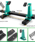 Adjustable PCB Soldering Clamp Holder For Circuit Boards And Desoldering Helping Hand Soldering Tool with metal base and ABS grip