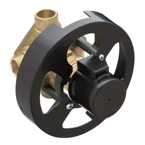 PosiTemp Rough In Pressure Balancing Shower Valve For Half Inch CC Connection Behind Wall Install A DIY Upgrade For Your Home Shower Experience Easy Install