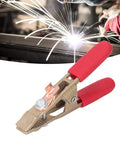 Heavy Duty Earth Ground Wire Clamp 40mm Opening For Robust Electric Welding Jobs Featuring High Current Rating Up To 260A With Durable Brass Build And Super Comfortable Sheath Handle